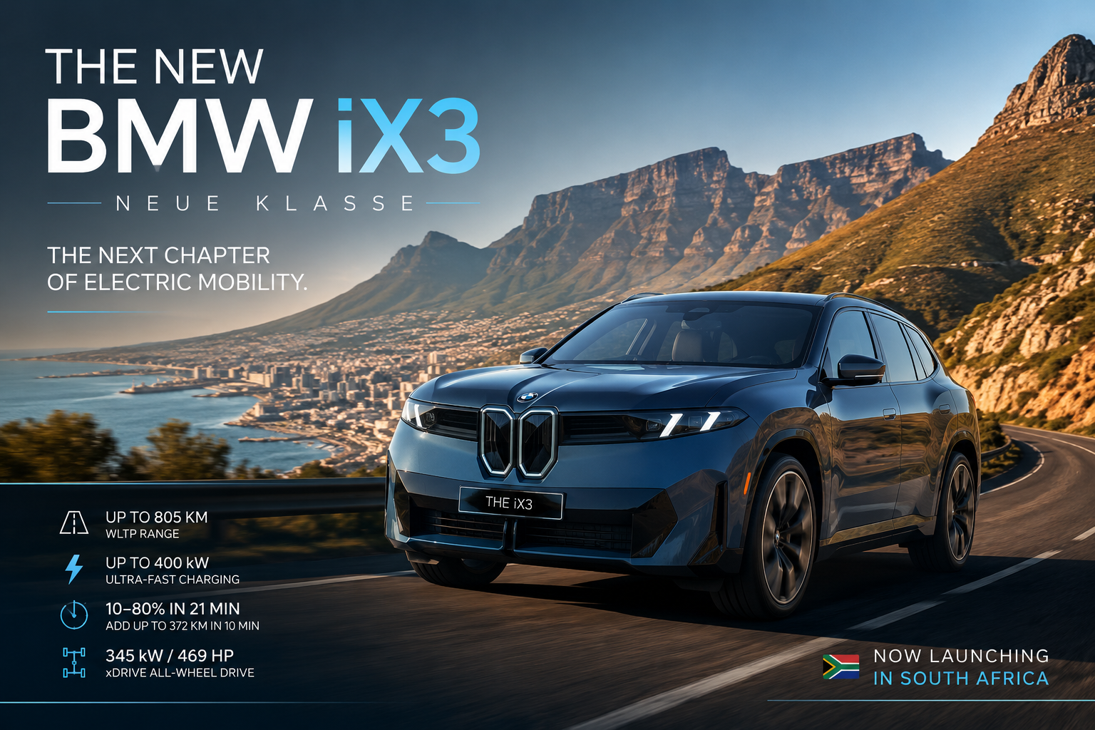 BMW iX3 Neue Klasse arrives in South Africa: the electric SUV enters a new chapter